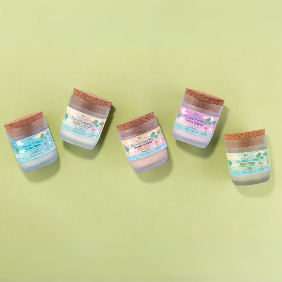 Can’t get Enough: Set of all 5 Shower Pudding Body Washes